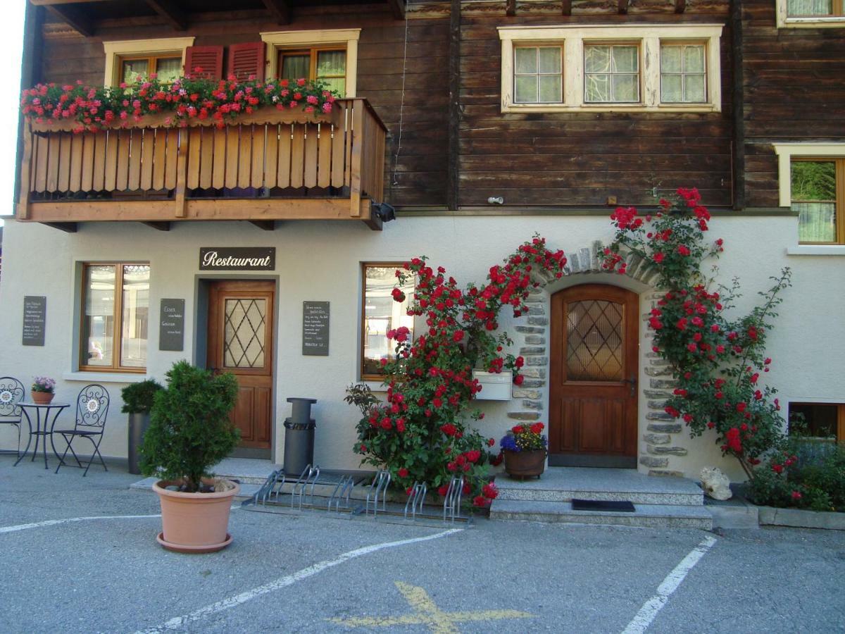 Hotel Restaurant Alpenblick Ernen Ngoại thất bức ảnh